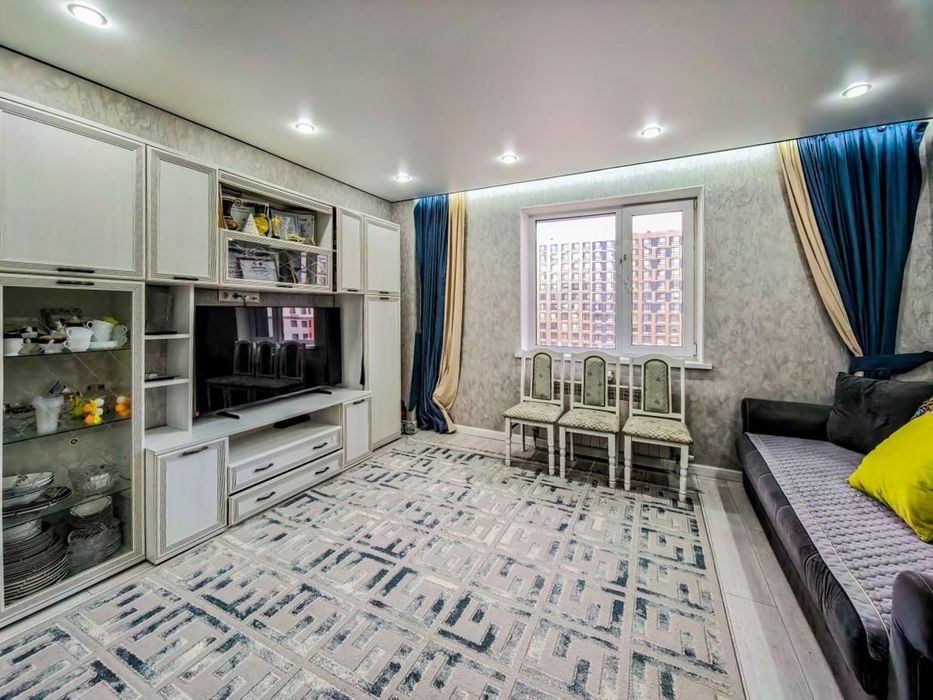 3-комнатная в ЖК Sunrise 87кв.м.