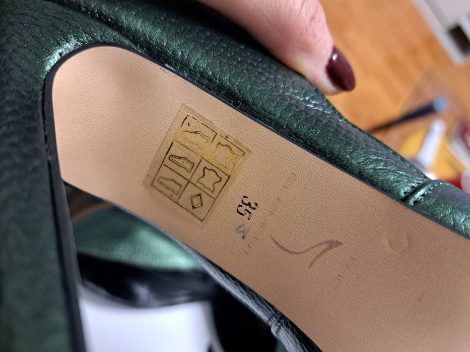 Pantofi piele naturala