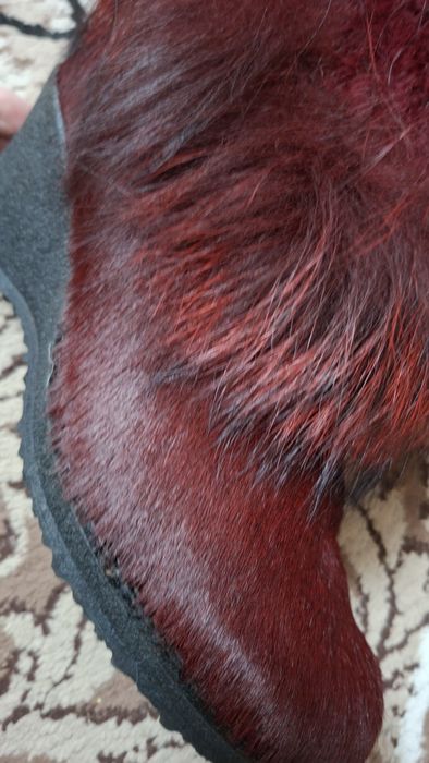 Женские сапоги меховые р.40