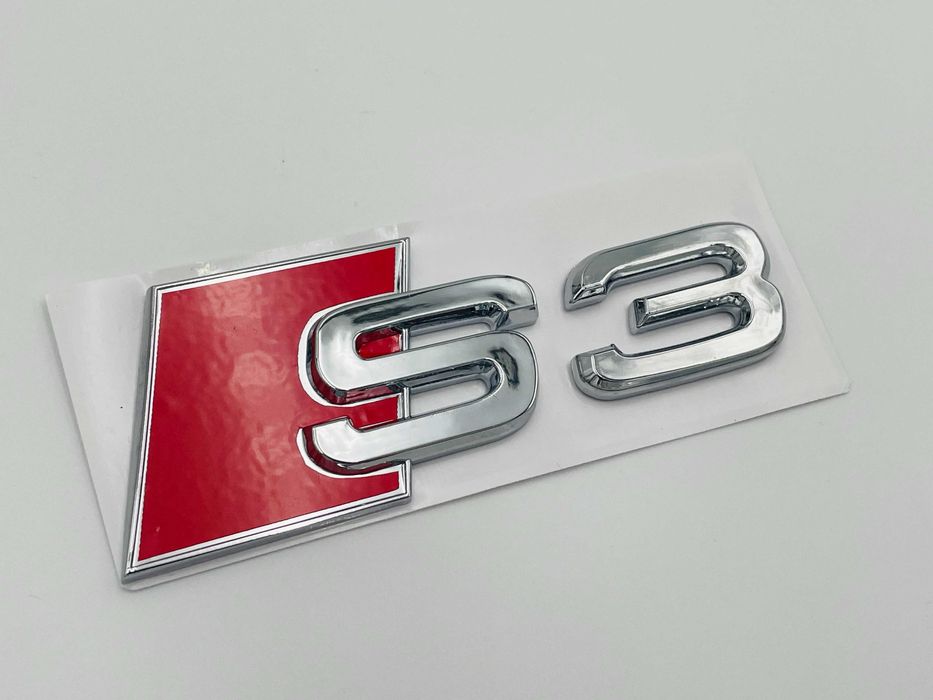 Emblema compatibila Audi S3 spate