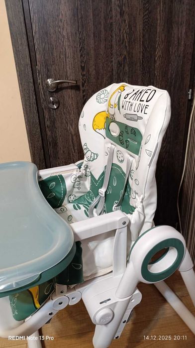 Бебешко столче за хранене Chipolino Master chef