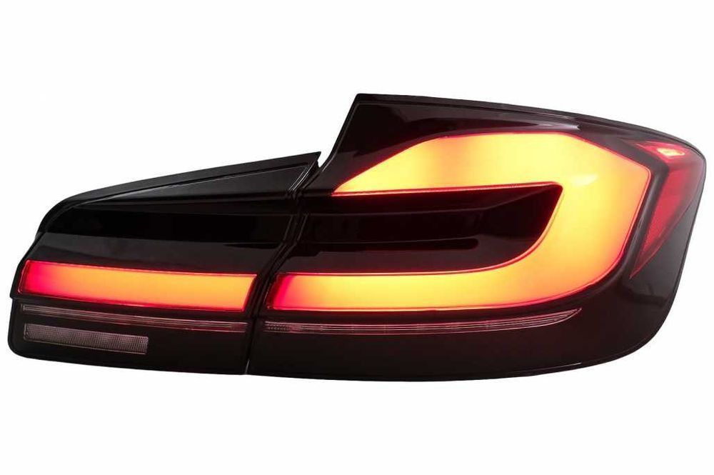 Stopuri LED BMW Seria 5 F10 (2011-2017) Semnal Dinamic LCI G30 Design