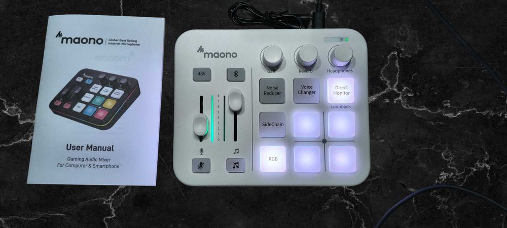 Mixer audio Maonocaster G1 NEO (AMG1 Neo) - streaming/gaming, XLR