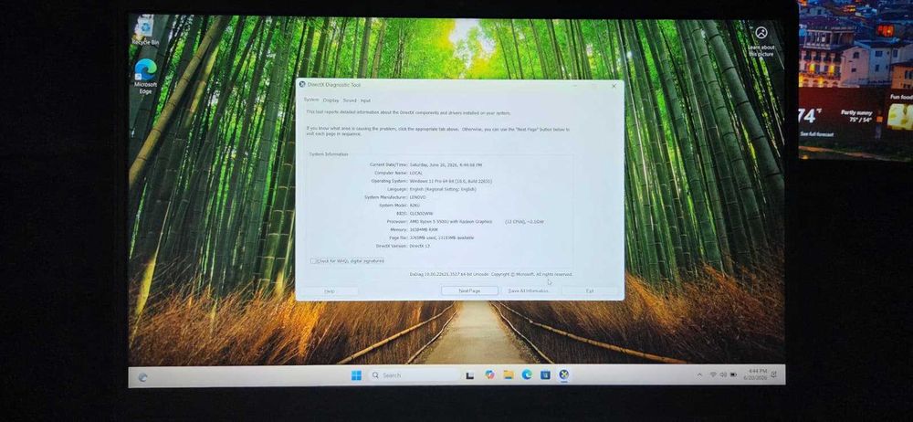 Lenovo IdeaPad 3 15ALC6 Ryzen 5 5500U / 16GB RAM / SSD NVMe 512GB / Windows 11