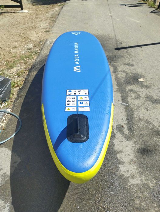 Падълборд Aqua Marina Beast 320 81  15см каяк седалка гребло