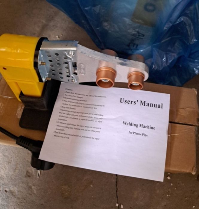 Пайка для пластиковых труб новый