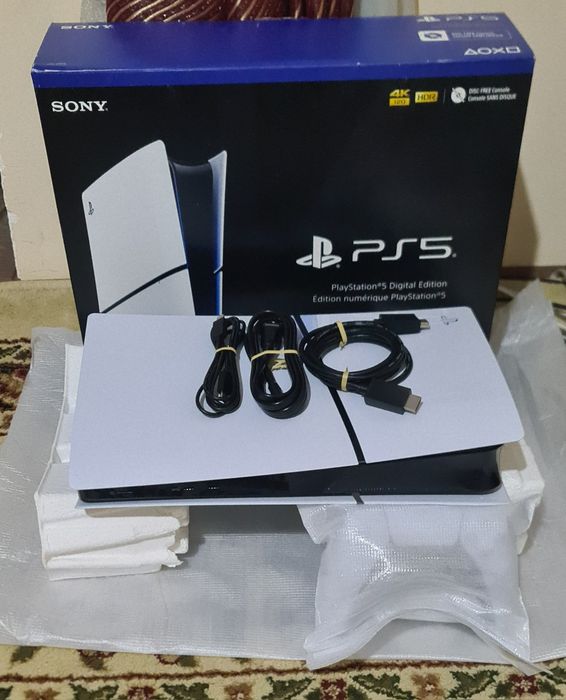 PS 5 Slim Yangi  1 ta orginal pult