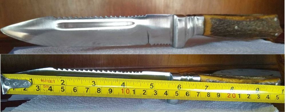 Cuțite vânătoare inox forjat - unicat lucrate manual