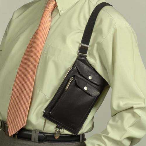 Нагрудный кошелек Dr.koffer.Оригинальный товар, натуральная кожа.