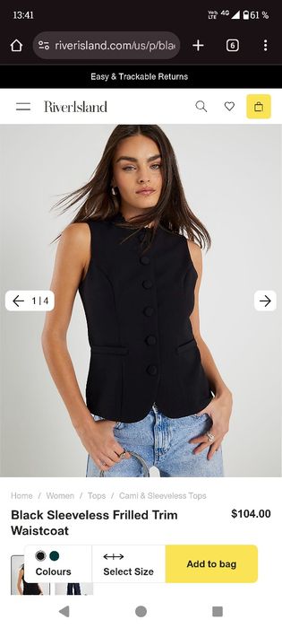 Vesta dama office noua River Island marimea XS