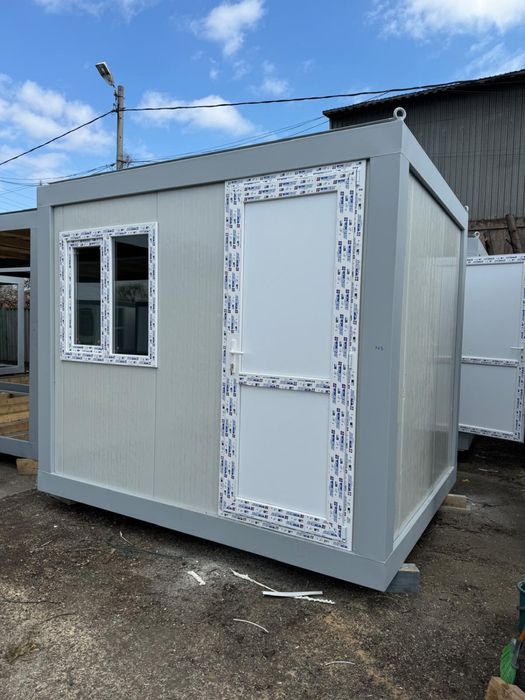 Containere birou container santier paza vitrina