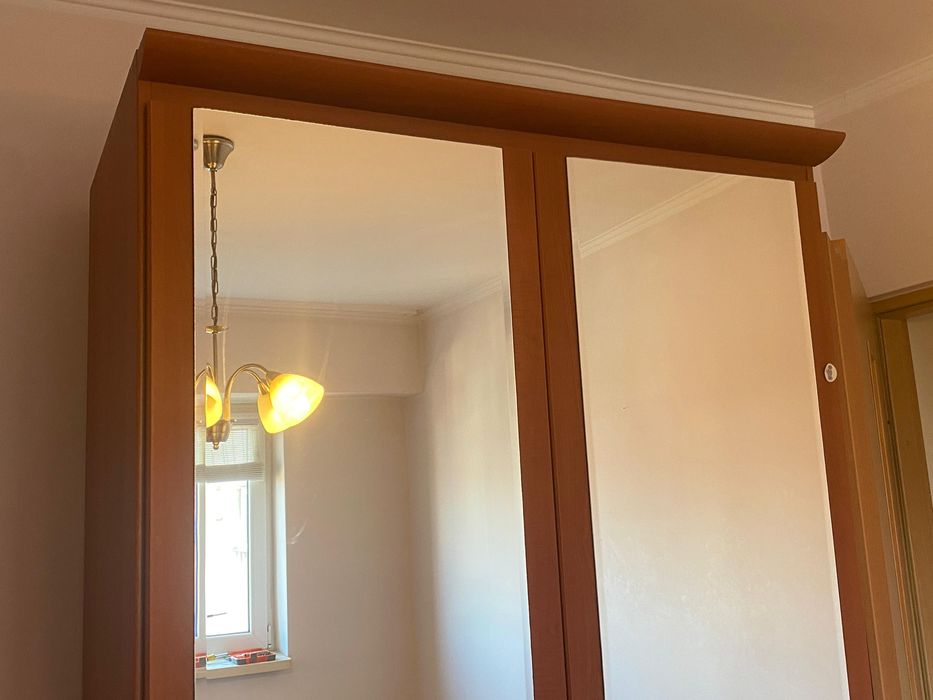 Șifonier 2 Uși cu Oglindă; Dulap Dormitor; Dressing