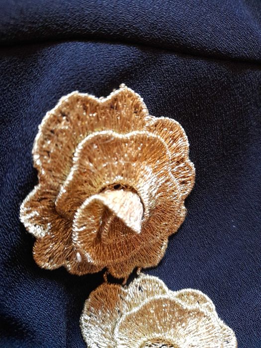 Blazer dama negru format bluza, de gala, personalizat, C&A Unicat, XL