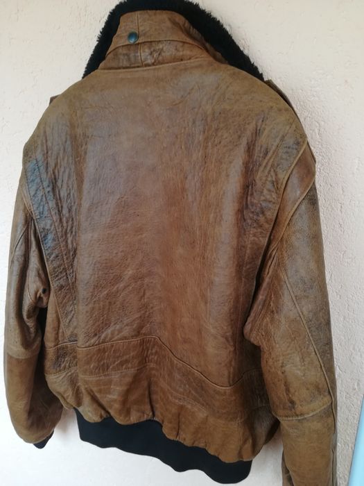 Geaca piele Aviator Dynamit Xl