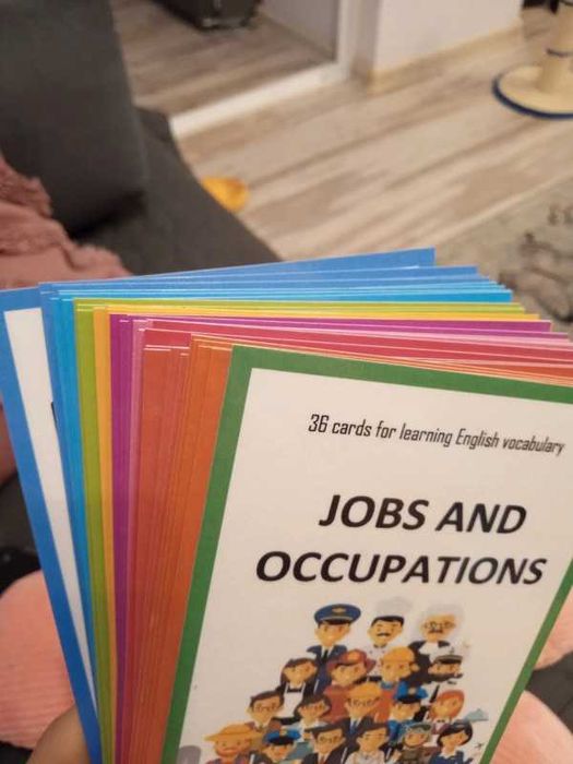 Jobs and Occupations - 37 de flashcarduri pentru invatarea lb engleze