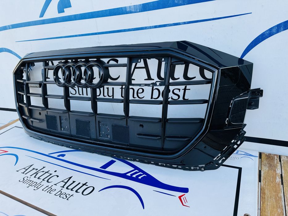 Grila radiator S Line Black  Audi Q8 cod 4M8853651