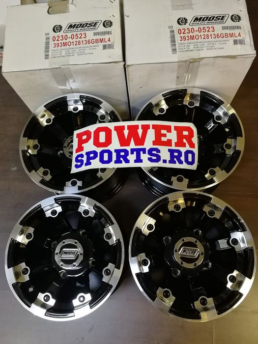 Set jante Atv Can Am 12 inch janta atv aliaj Outlander Bombardier