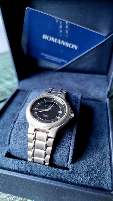 Унисекс титановые часы Romanson Titanium (Swiss Quartz)