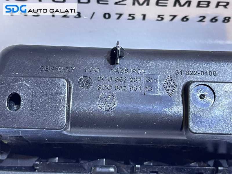 Scrumiera cu Bricheta VW Passat CC 2009 - 2012 Cod 3C0863284G 3C0863284H 3C0857961G