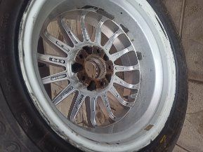 Колесо от БМВ 740.