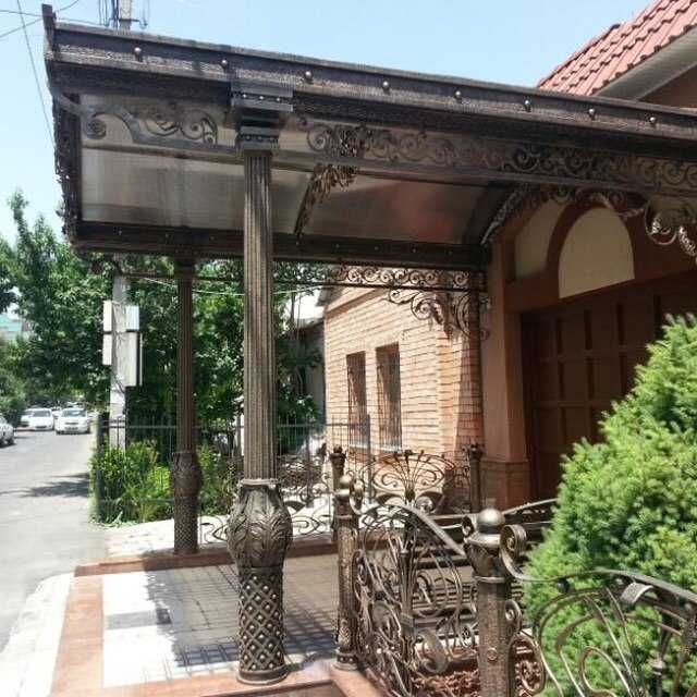 Фибробетон ва темир ишлары дарвозалар