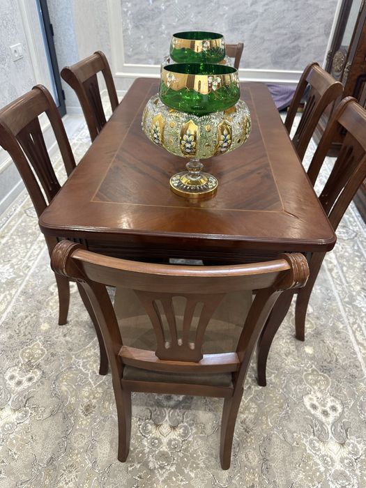 Стол и стулья 250$