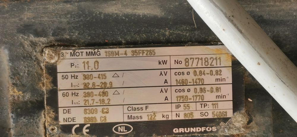Pompa apa Grundfos 200m3/h 11Kw