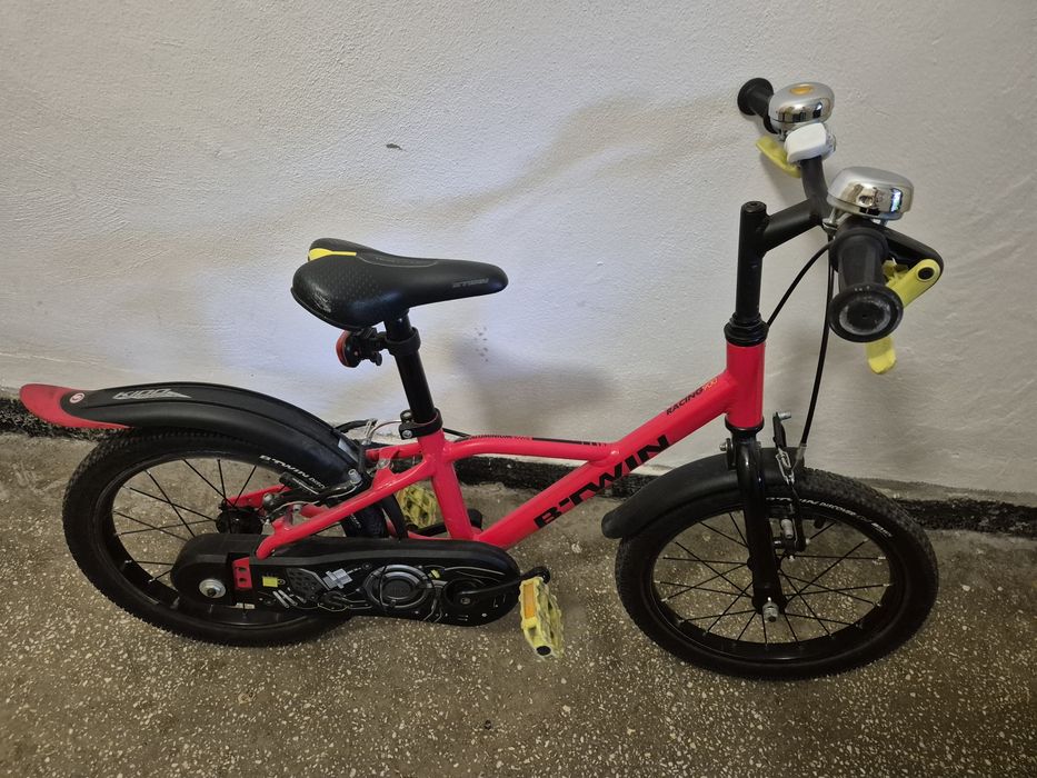 Bicicleta copii 4-7 ani BTWIN Racing 900 16"  Cadru Aluminiu