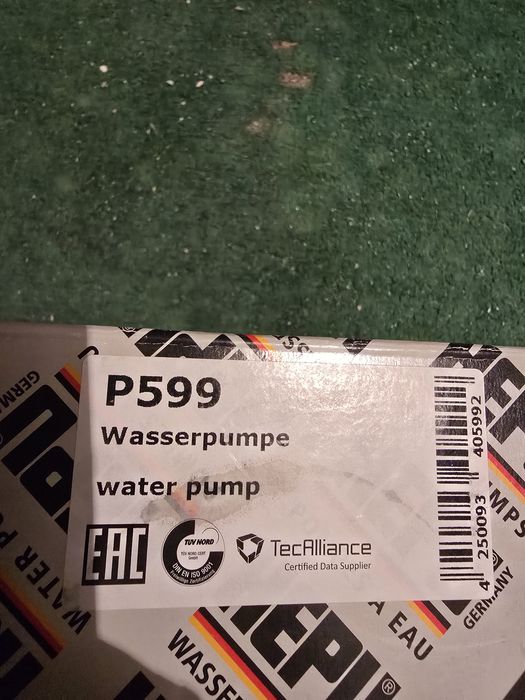 HEPU P599 Водна помпа  PORSCHE 911, BOXSTER, CAYMAN