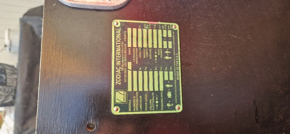 Лодка Зодиак 3,10м