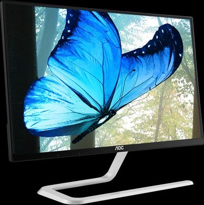 Monitor 23" AOC I2381FH, FHD, 4ms, tastatură și mouse Microsoft Wired Keyboard 600