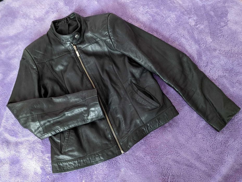 Дамско кожено яке(естествена кожа)