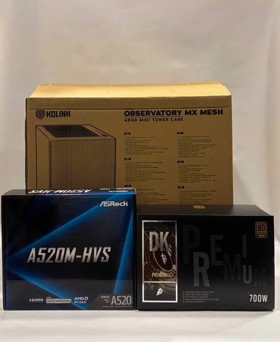 Геймърски компютър AMD Ryzen 5 3600, RTX 2080 8GB, 16GB ram