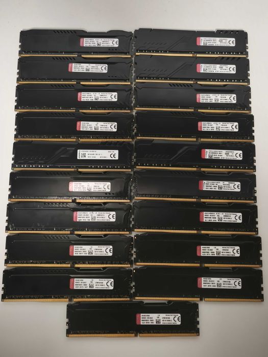 memorii ram kingston hyperx fury 8 gb ddr4 2133mhz 2400mhz 2666mhz pc