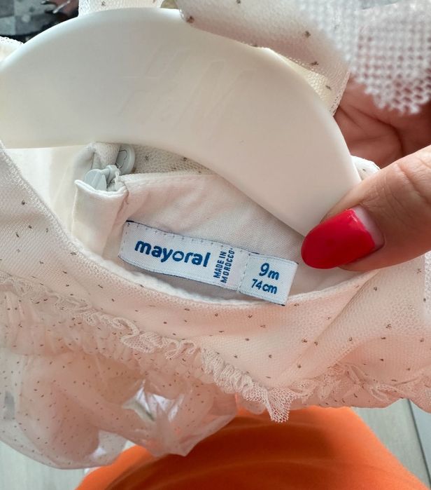 Бебешка официална рокля на Mayoral