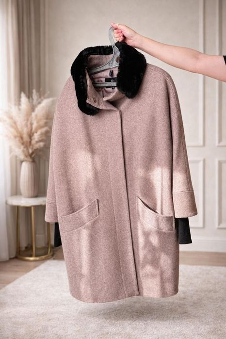 Пальто теплое женское