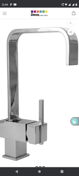 Baterie chiuveta nouă Deva Edge 118