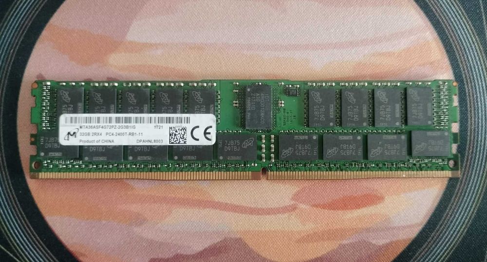 RAM DDR4 32Gb 2400 MHz ECC Hynix & Micron - Server/Workstation