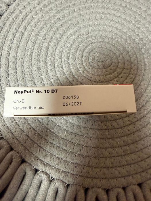 NeyPul Nr.10 D7, tratament homeopat