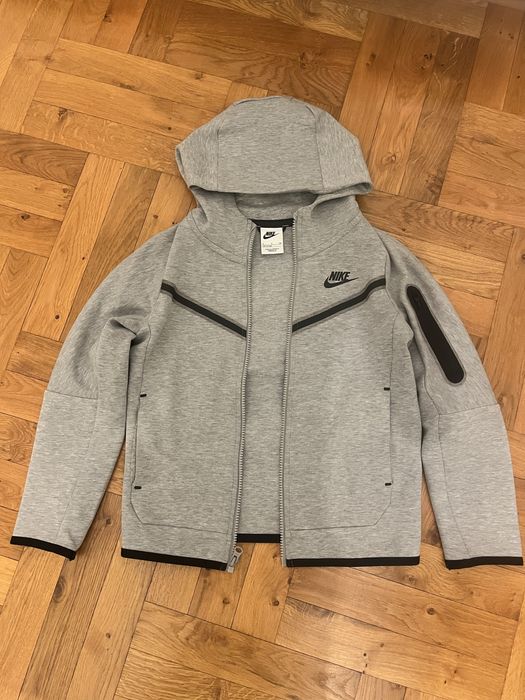 compleu nike tech fleece gri copii