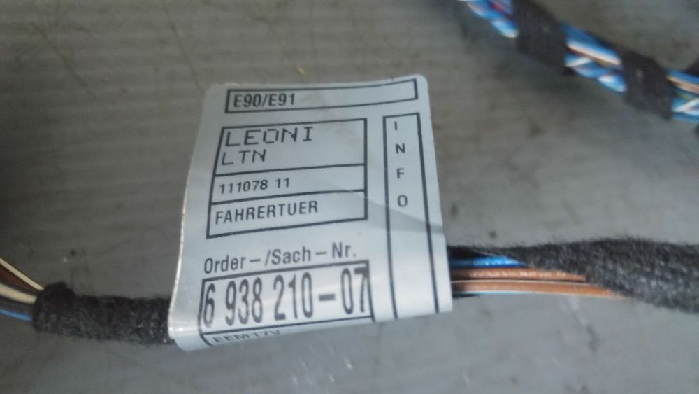 instalatie electrica stanga fata bmw e90 6938210-07