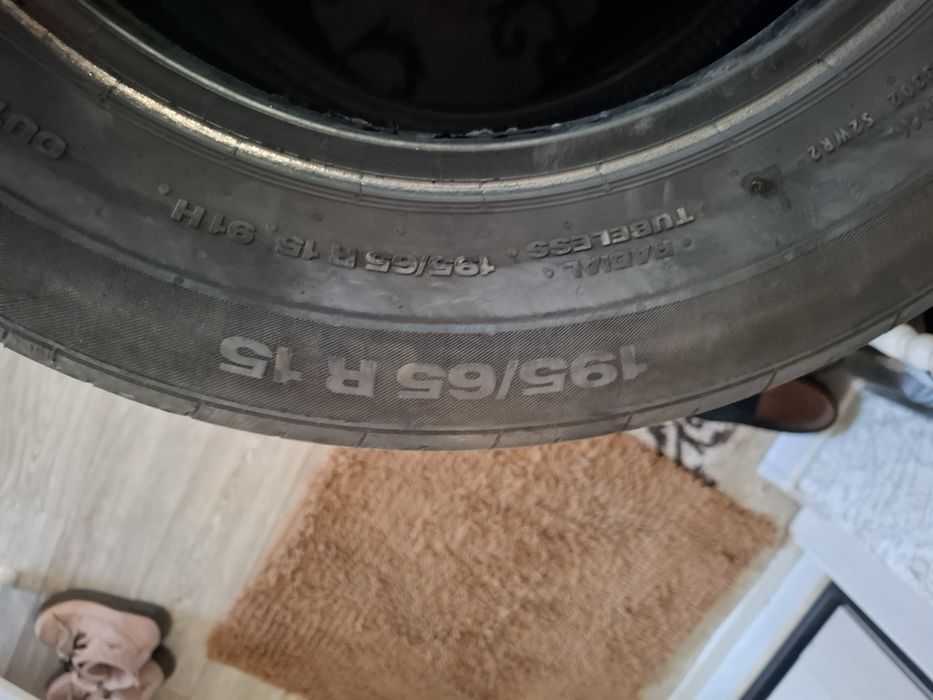 Шины б/у, комплект 195/65 R15