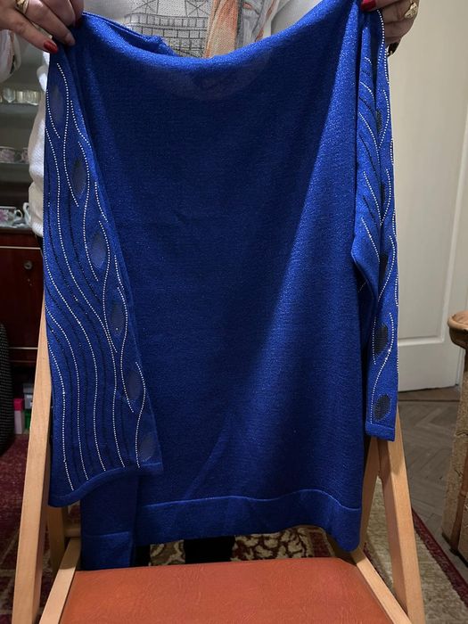 Bluza dama albastra