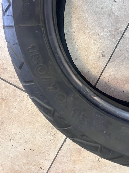 Anvelope moto fata + spate 150/70-13 -- 120/70-15 - michelin