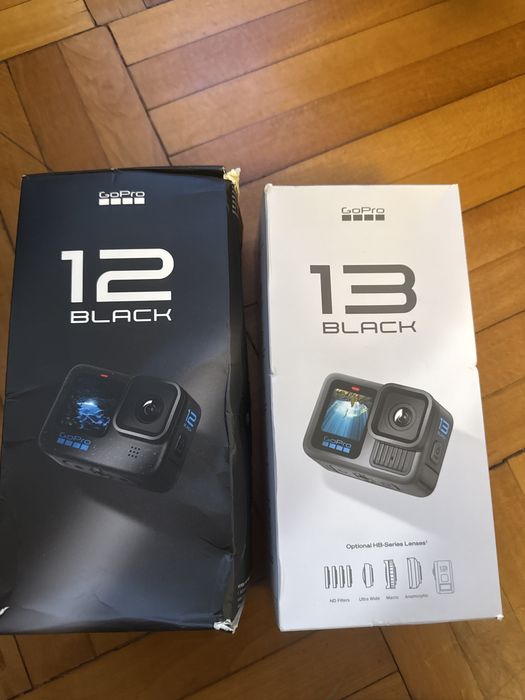 Camera de actiune GoPro Black 12 si 13