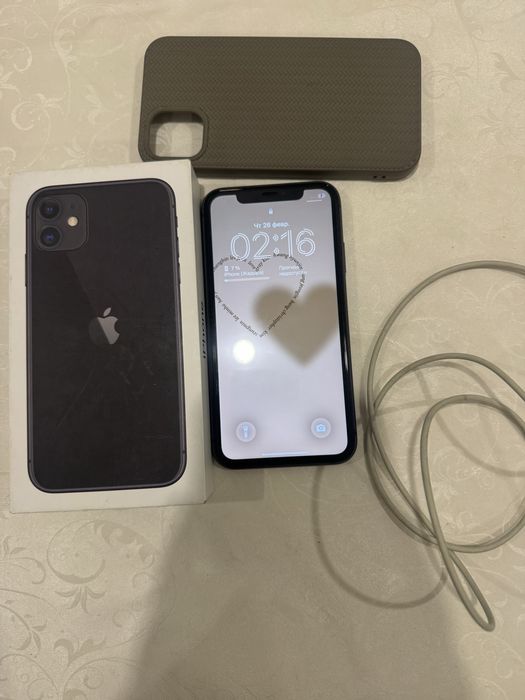 Отдам 11 айфон за 80 000тг