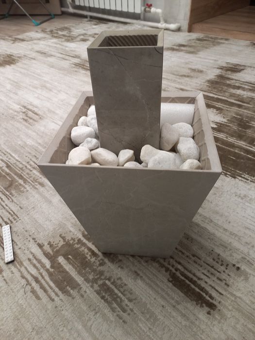 Ваза кашпо из керамогранит