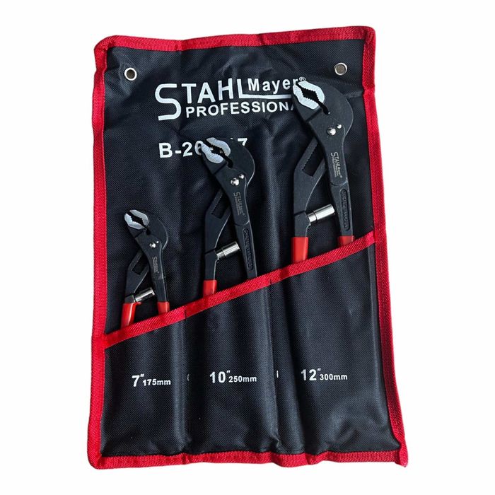 Клещи гарги Автоматични 3 броя 175/250/300мм StahlMayer