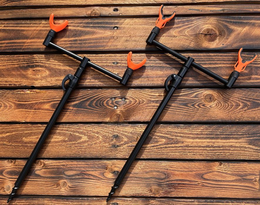 Комплект от 2 броя двойни бъзбарове с колчета и лалета