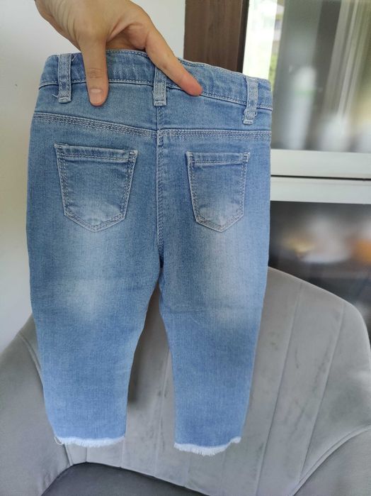 Дънки за момиченце 12-18 месеца